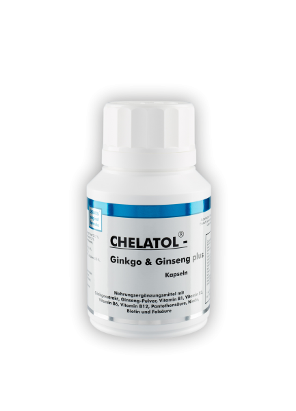 CHELATOL® Ginkgo & Ginseng plus